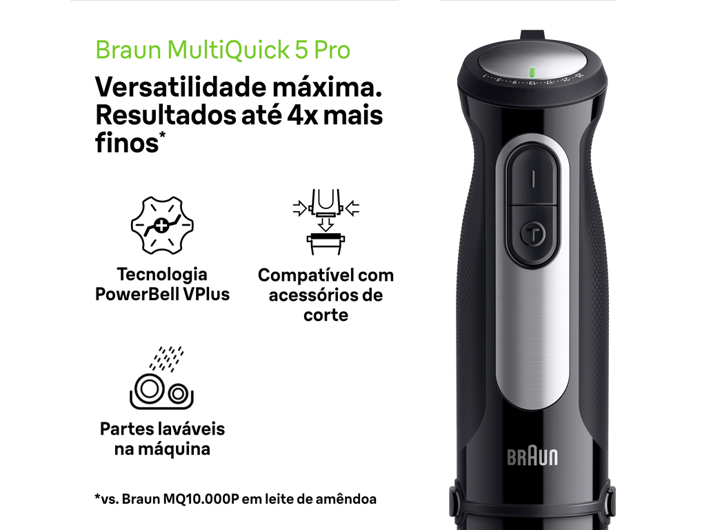 VARINHA BRAUN MINIPIMER MQ55001M 1000W
