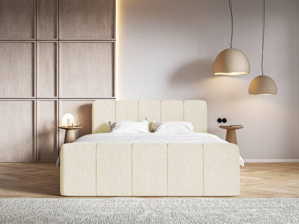 NADUVI Collection Boxspring Chloe 160x200 chenille met opbergruimte