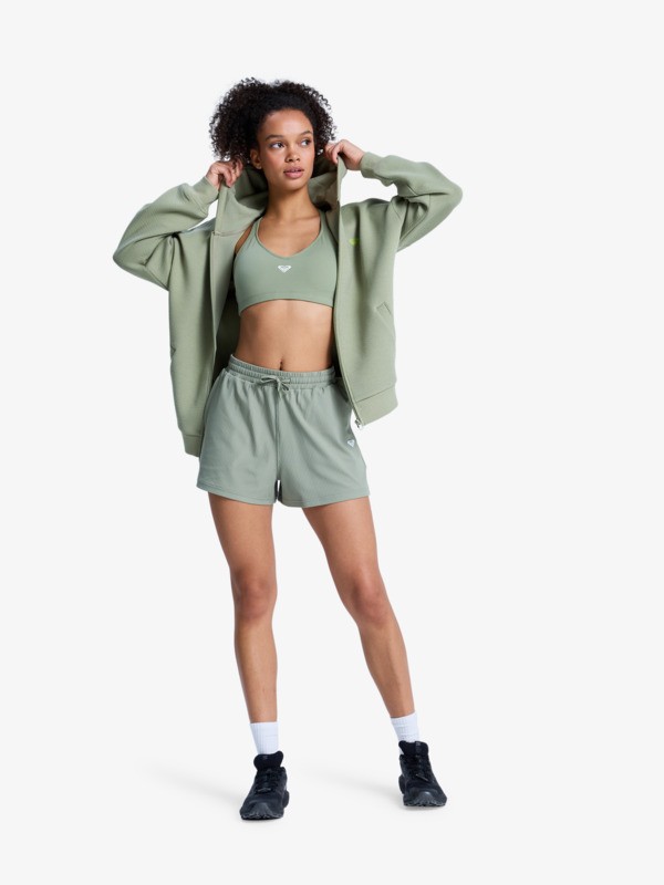 Heart Into It Brassière de sport Vert Femme
