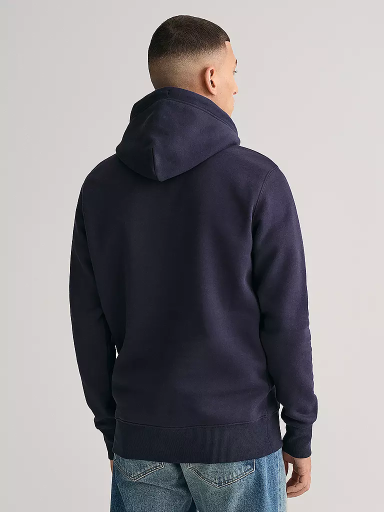 GANT Kapuzensweater - Hoodie dunkelblau