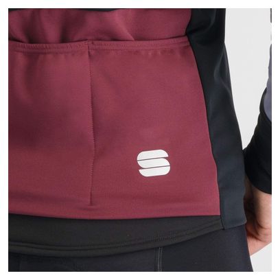Veste Manches Longues Femme Sportful Supergiara Noir/Violet