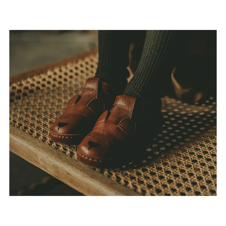 Donsje Baskets Scratchs Xan Ours | Cognac