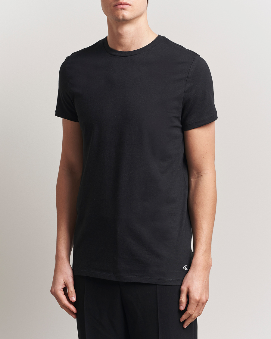 Calvin Klein 3-Pack Cotton Crew Neck T-Shirt White/Black/Grey