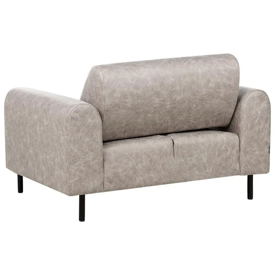ASKIM - Fauteuil - Grijs - Polyester