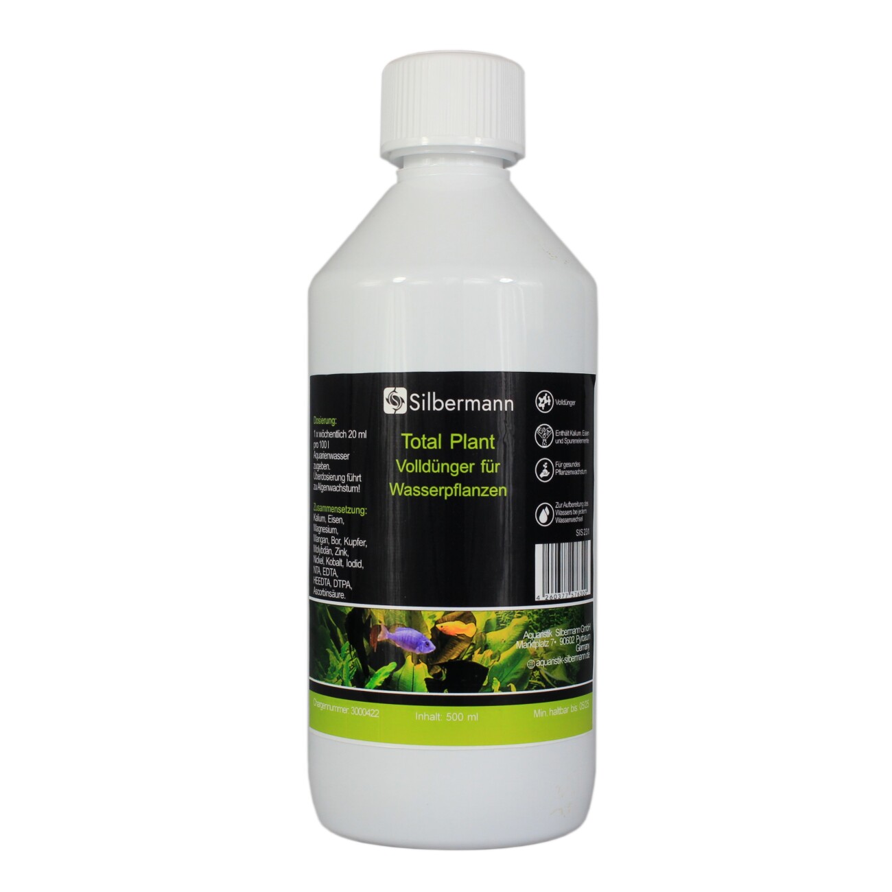 Silbermann Total Plant Volldünger 500 ml