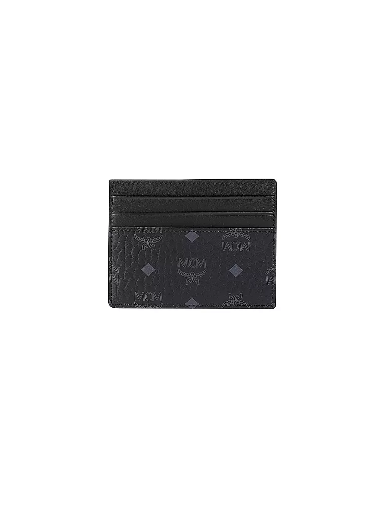 MCM Ausweisetui - Kartenhalter Visetos Original New Card Case schwarz