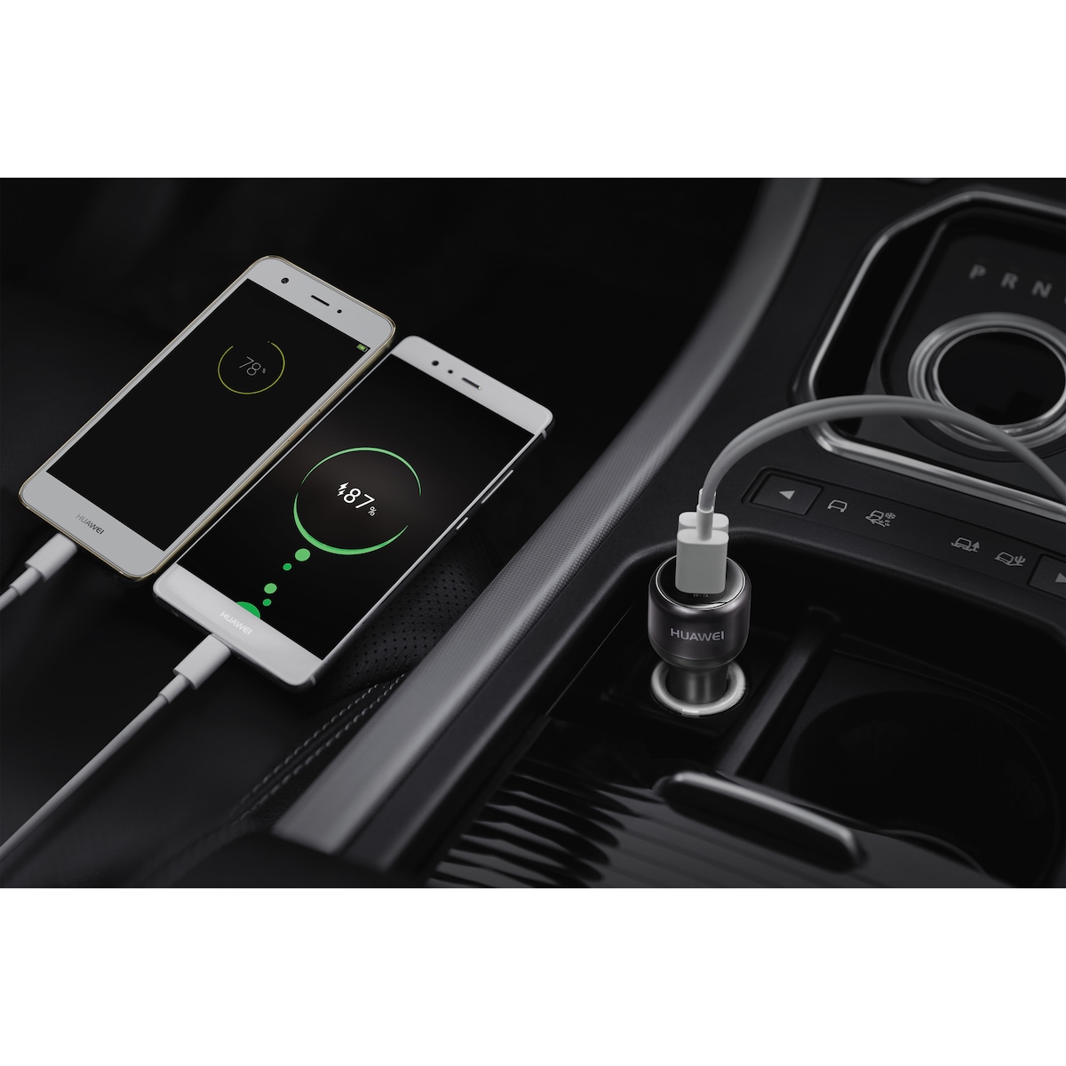 Huawei AP31 dobbel USB car charger (black)
