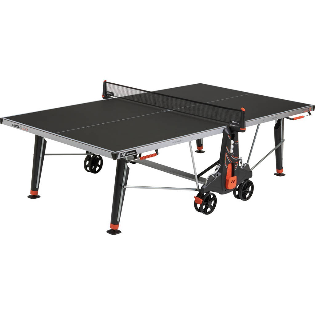 500X Outdoor tafeltennistafel (zwart)
