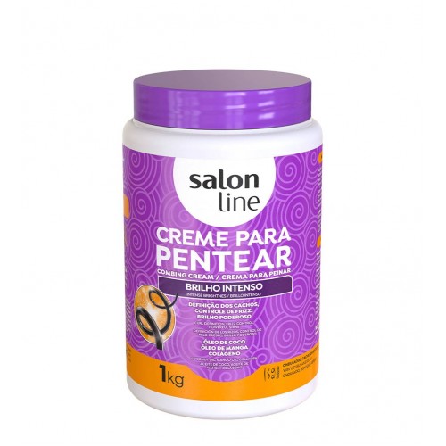 Salon Line Creme Pentear Brilho Intenso 1kg