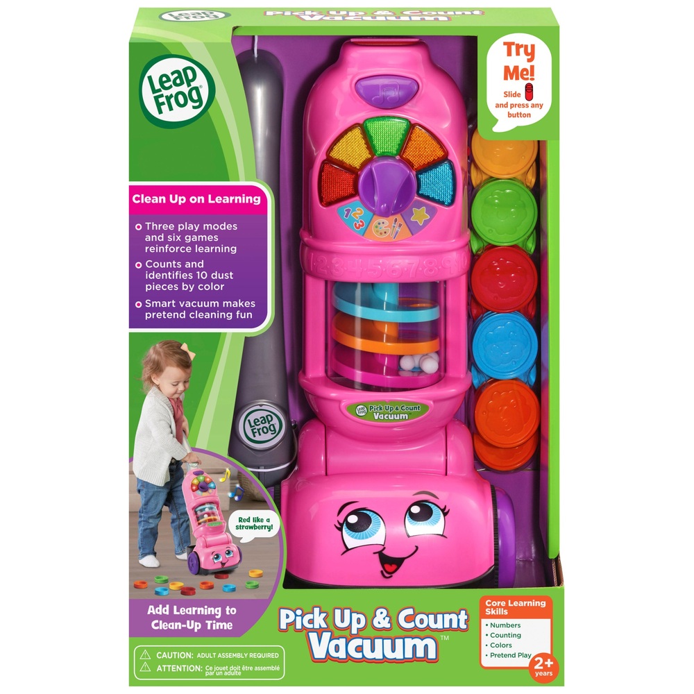 LeapFrog Pick Up & Count Staubsauger Pink