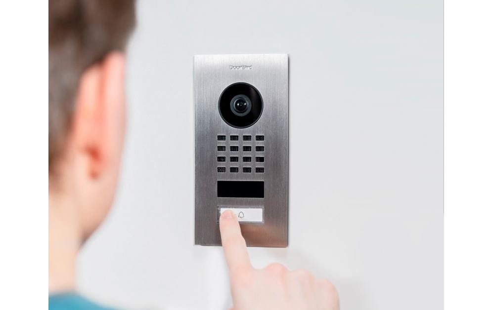 IP Türstation D1101V Unterputz<br>IP-Videotürsprechanlage aus Edelstahl mit 1 Ruftaste