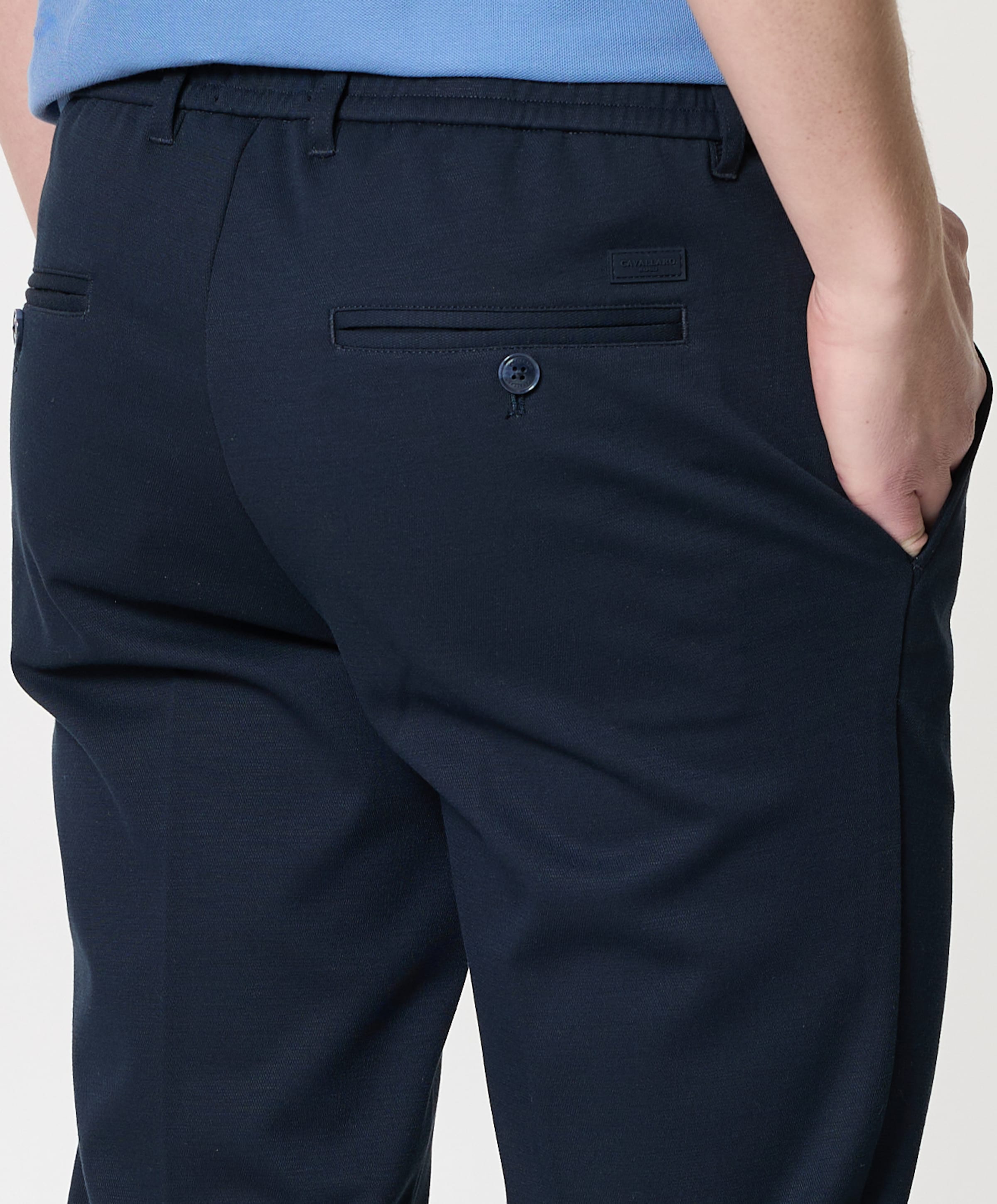 Cavallaro Napoli Zeradino heren broek blauw