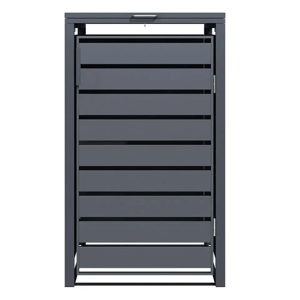 Kliko ombouw - 1 container - Antraciet