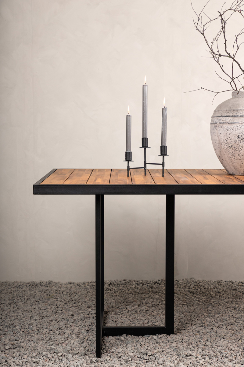 Houten tuintafel Sverre - 200 x 100 cm Bruin