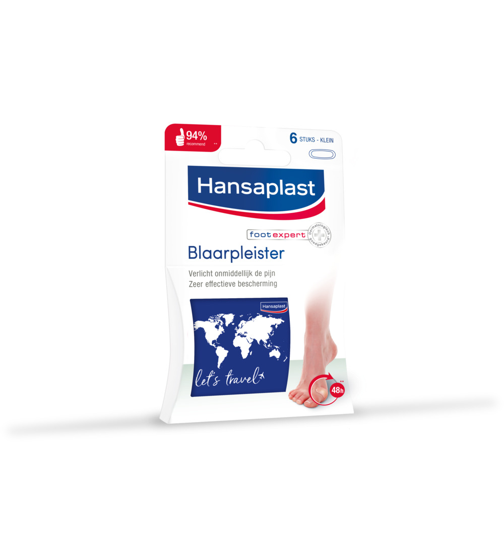 Hansaplast Sos Blaarpleister Klein (6 stuks)