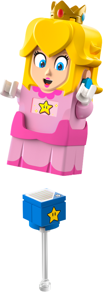 LEGO - Super Mario - Eventyr med interaktiv LEGO® Peach™ (71441)