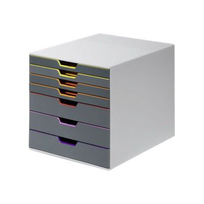 Durable Varicolor - Module de classement 7 tiroirs - multicolore