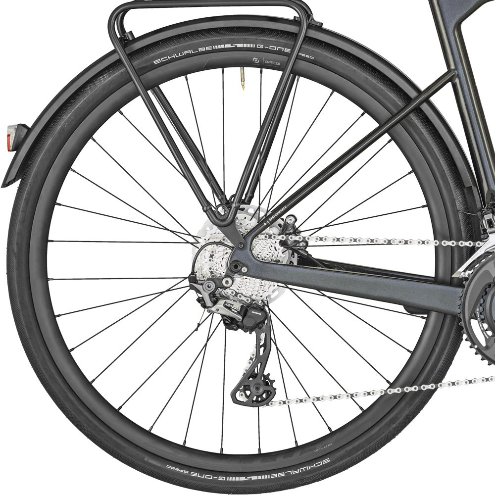 Bergamont Grandurance RD Elite Carbon Gravel Bike flaky black