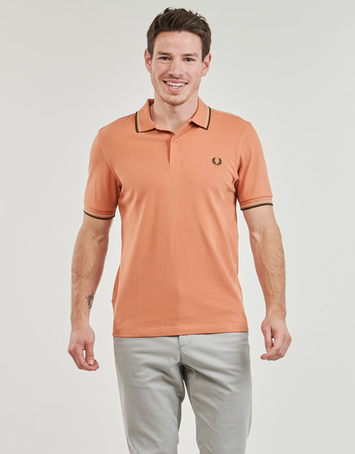 Fred Perry - TWIN TIPPED FRED PERRY SHIRT - Corail