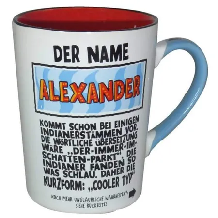 Depesche Weltbester Becher mit Name Alexander