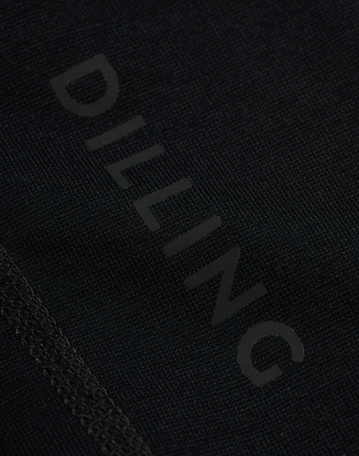 3/4 legging van merinowol voor heren in Zwart
