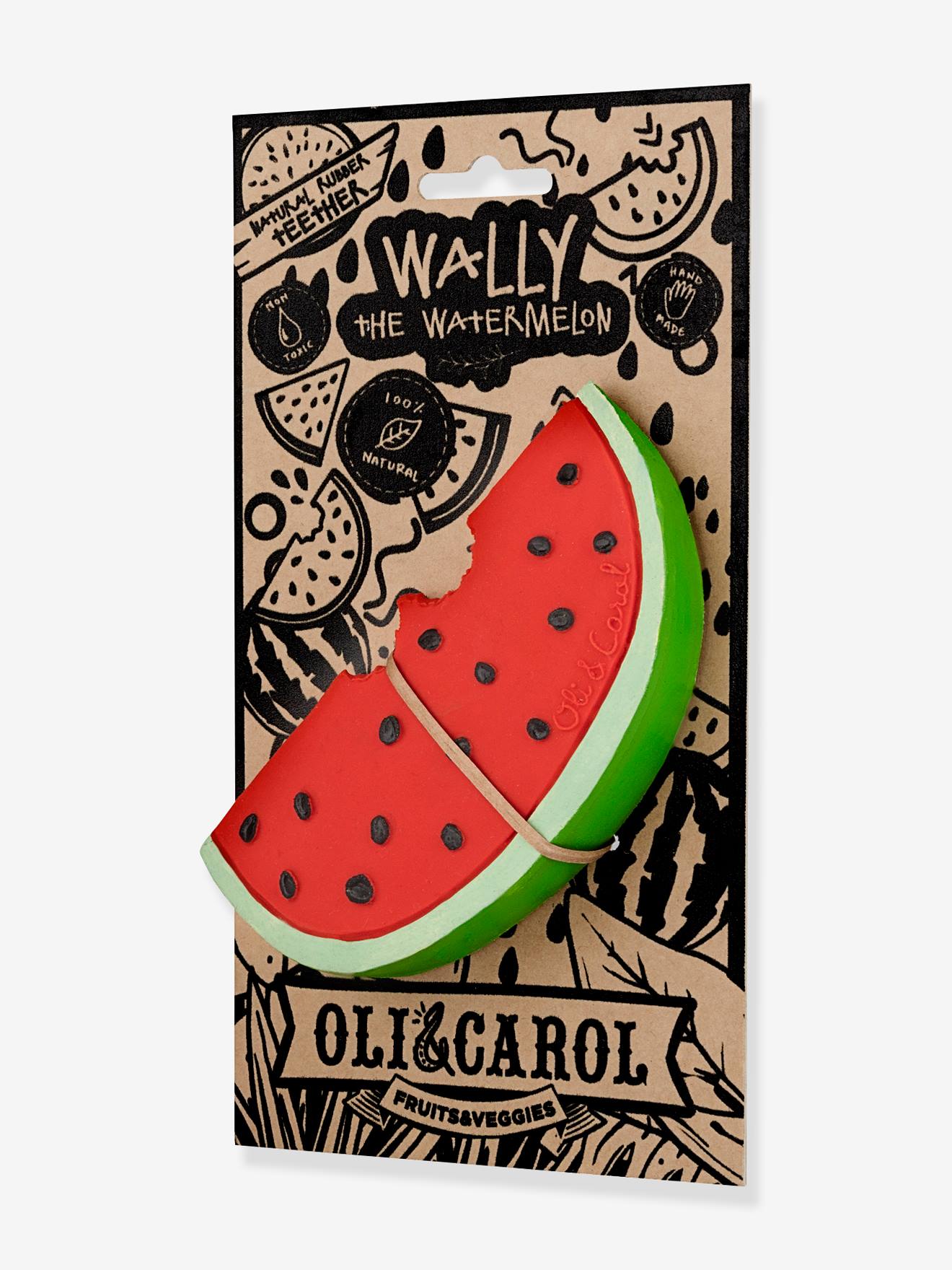 Wally, o brinquedo de dentição em forma de melancia