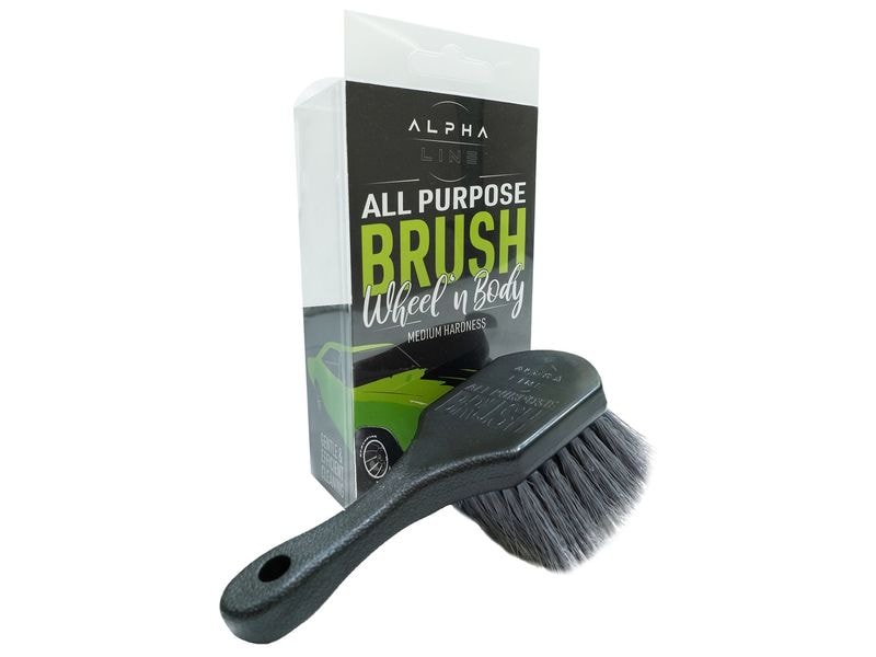 Alpha Line All Purpose Brush Wheel&Body Swiss Made, Allzweck-Bürste fürs Auto