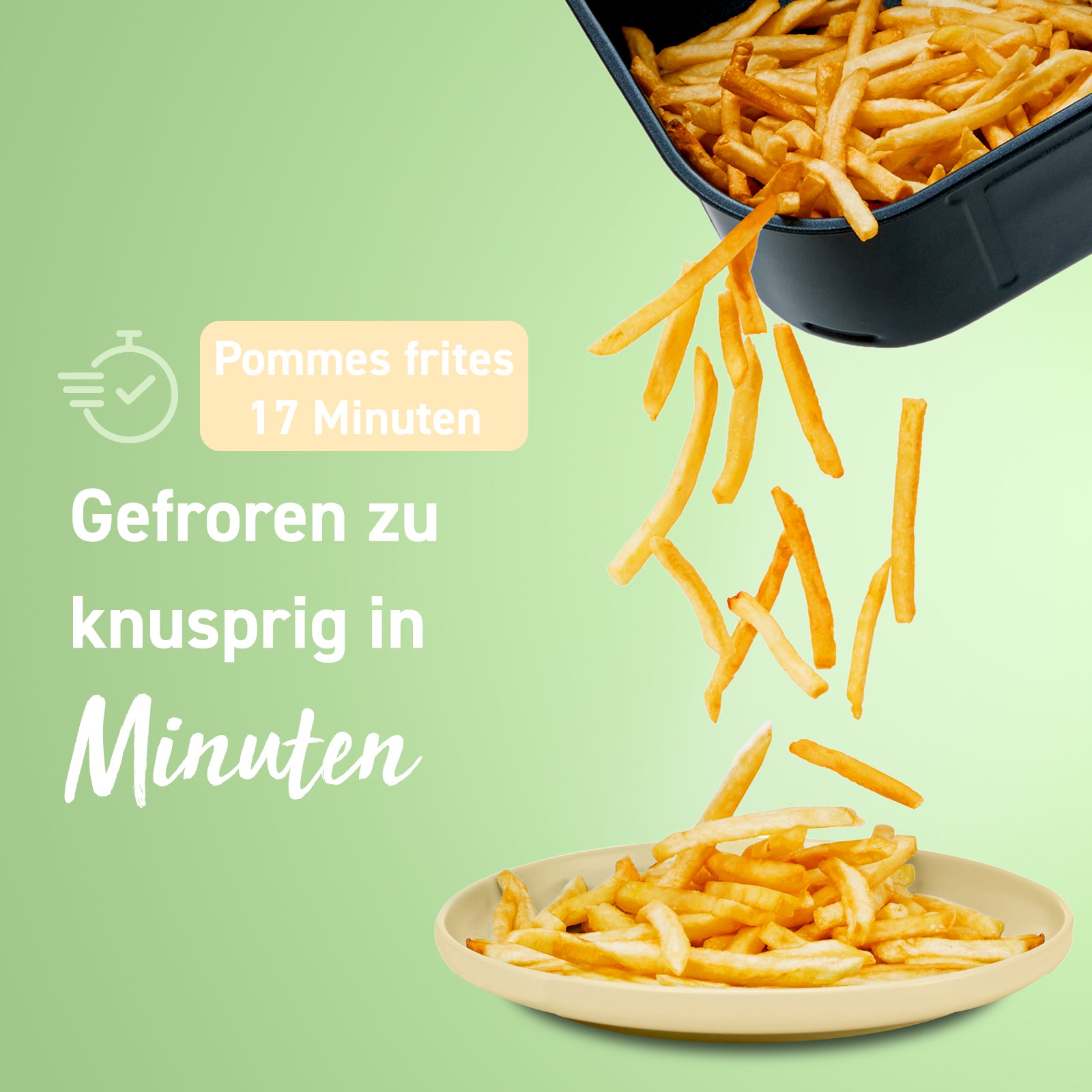 COSORI 3,8-Liter Smart Heißluftfritteuse