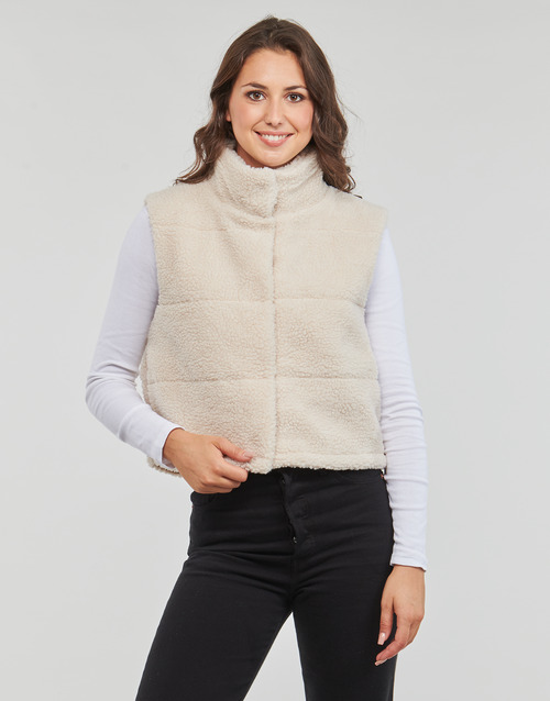 Only - ONLSANDRA TEDDY WAISTCOAT OTW - Beige