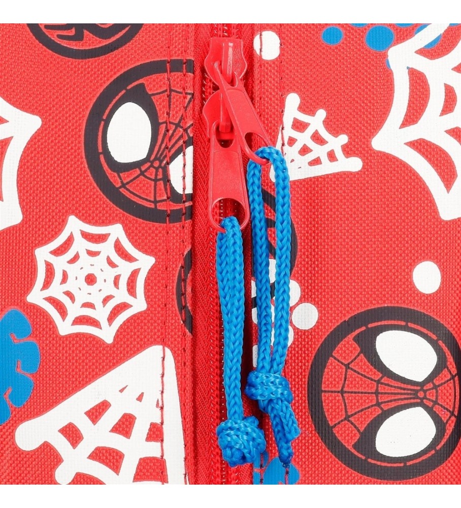 Joumma Bags Mochila Escolar Spidey e amigos 40cm vermelho