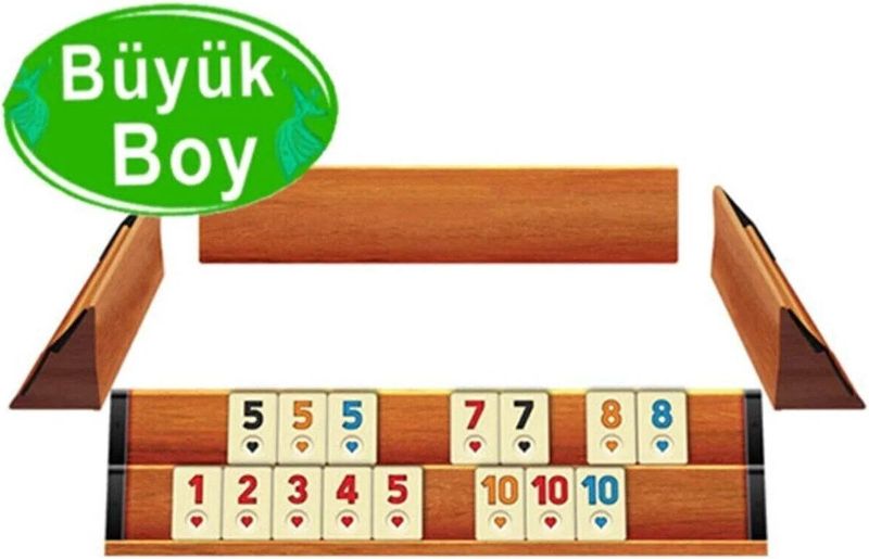 Rummy Okey spel (Turks spel) Hout - Eser
