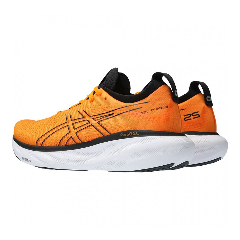Asics GEL-NIMBUS 25 - Chaussures running Homme bright orange/black