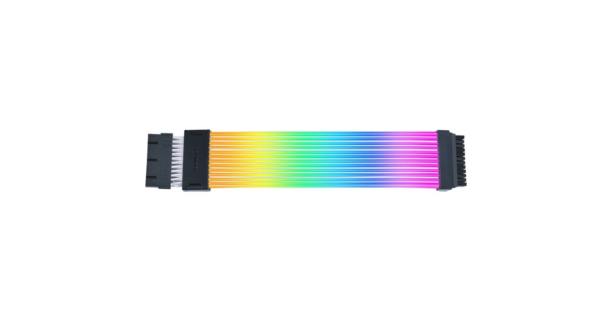 Lian LiStrimer Wireless PW24-1W-T - 24-pin RGB verlengkabel  (Inclusief controller, 0,26 meter, RGB leds)