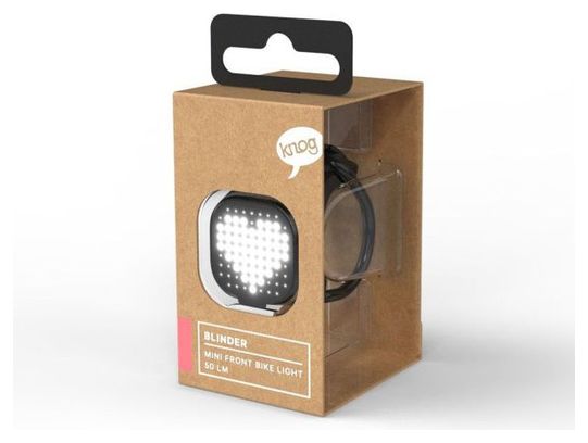 Éclairage avant Knog Mini Love Noir