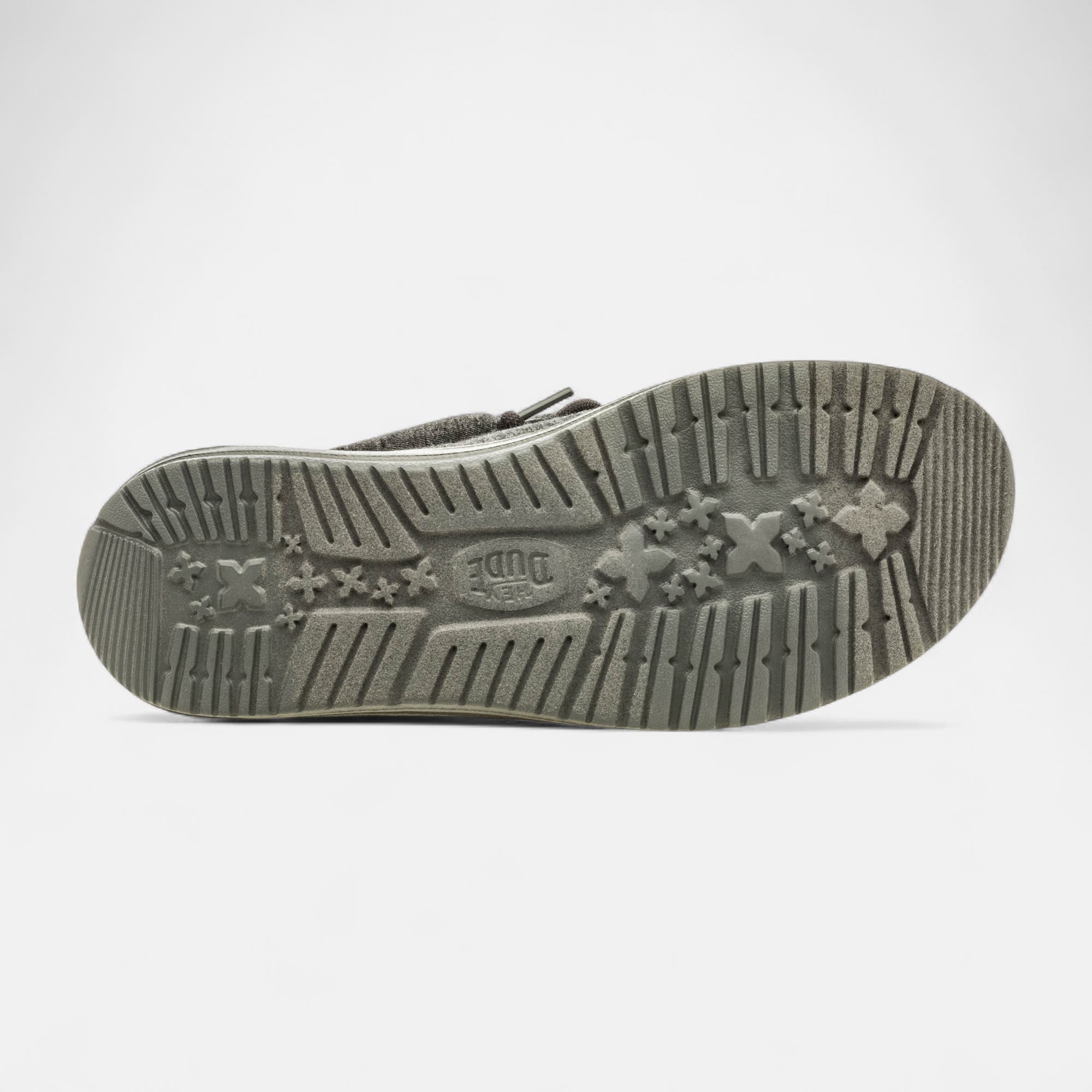 Baskets en toile Homme anthracite