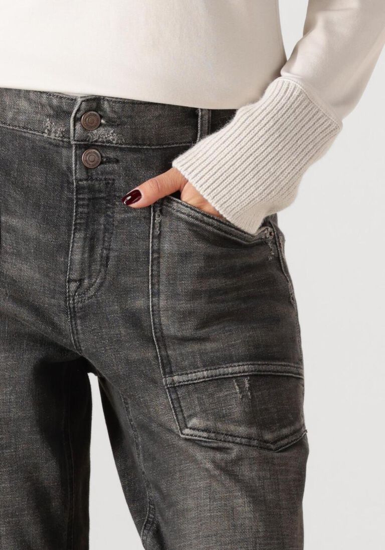 antraciet cambio jeans giuli roll up