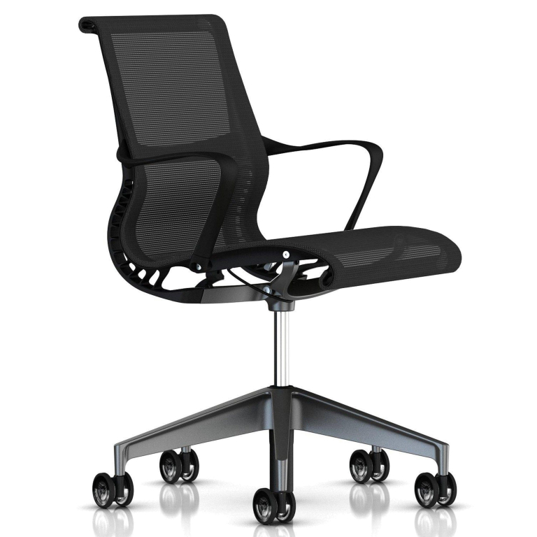 Herman Miller Setu 5-ster bureaustoel graphite, 4W21