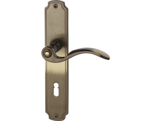 Rebeca lange plaatset, gepolijst messing, BB, voor binnendeuren