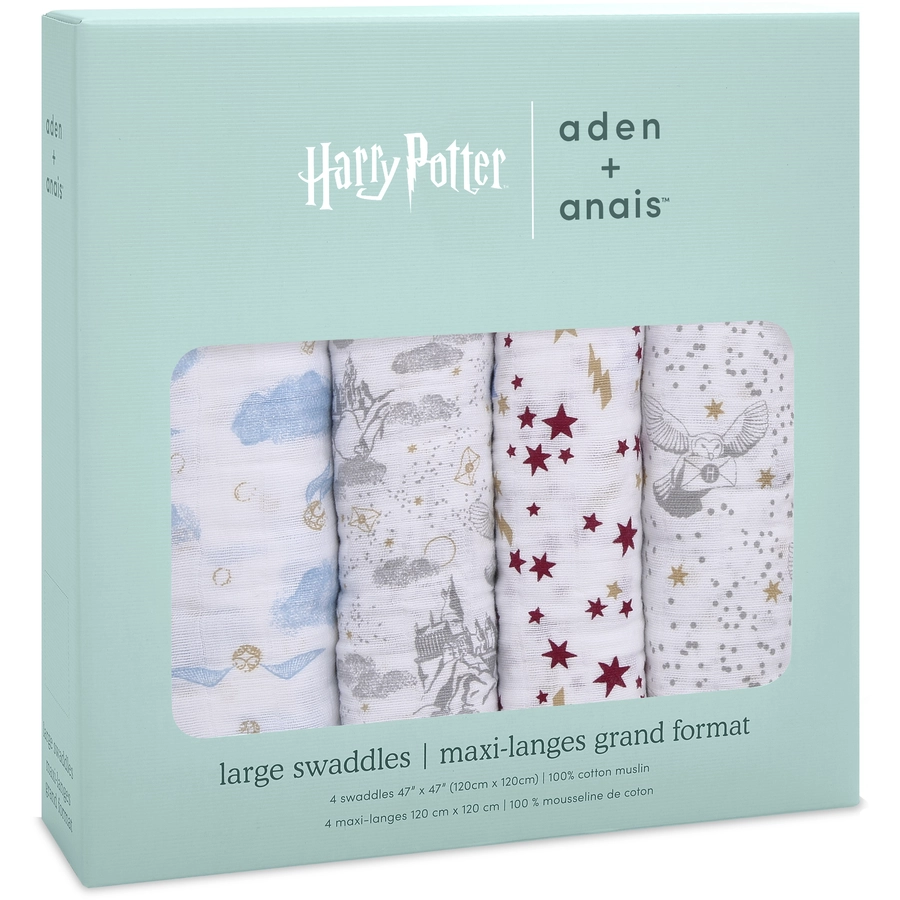 aden + anais™ Pucktücher Harry Potter 4er-Pack