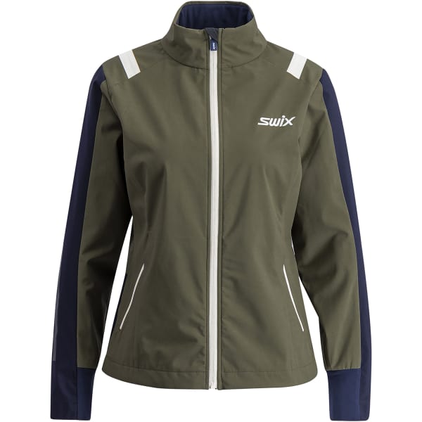 Veste ski de fond SWIX INFINITY JACKET W OLIVE/ DARK NAVY