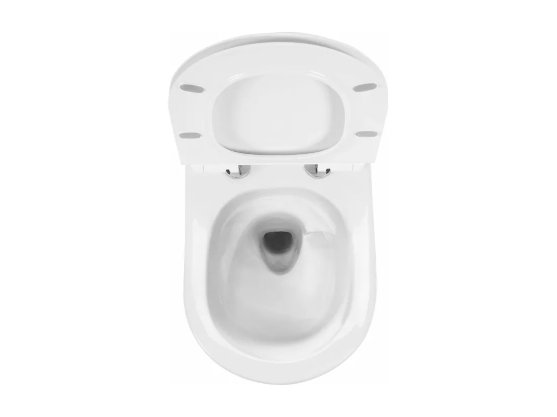 Cuvette Wc Suspendue Rea Carlo Mini Tornado Pro/Duroplast/Flat/Zm White