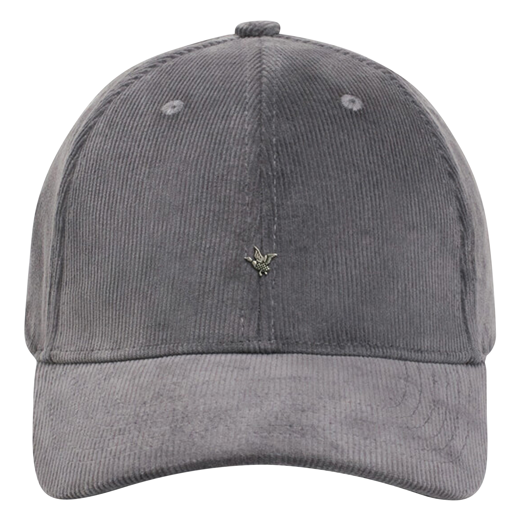 Casquette velours côtelé en coton mélangé | Bleu