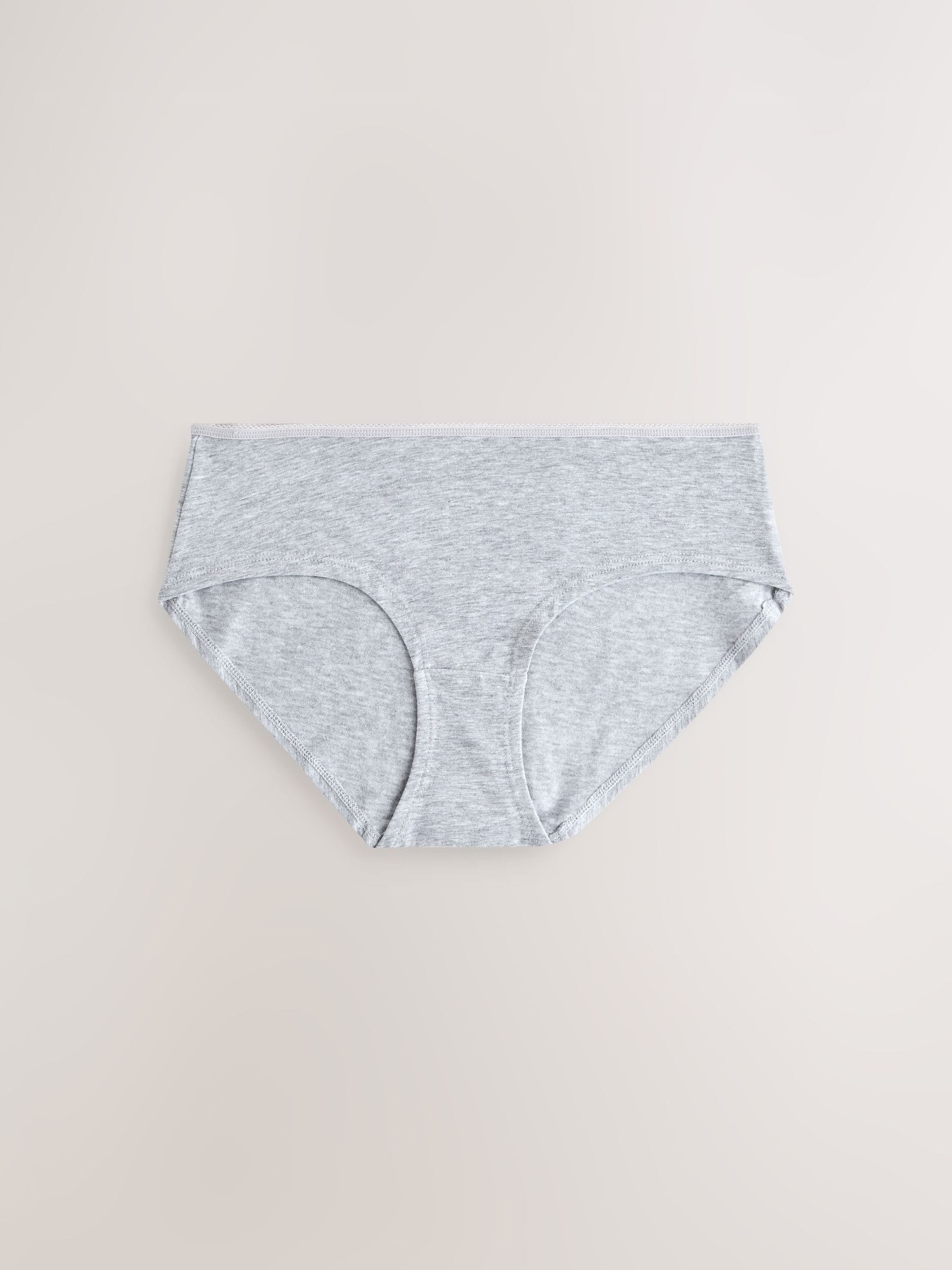 Bessenkleur/roze - Set van 7 slips met hoog katoengehalte