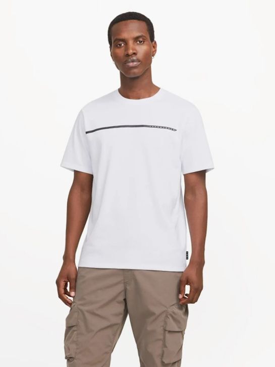 JACK & JONES T-Shirt Weiss