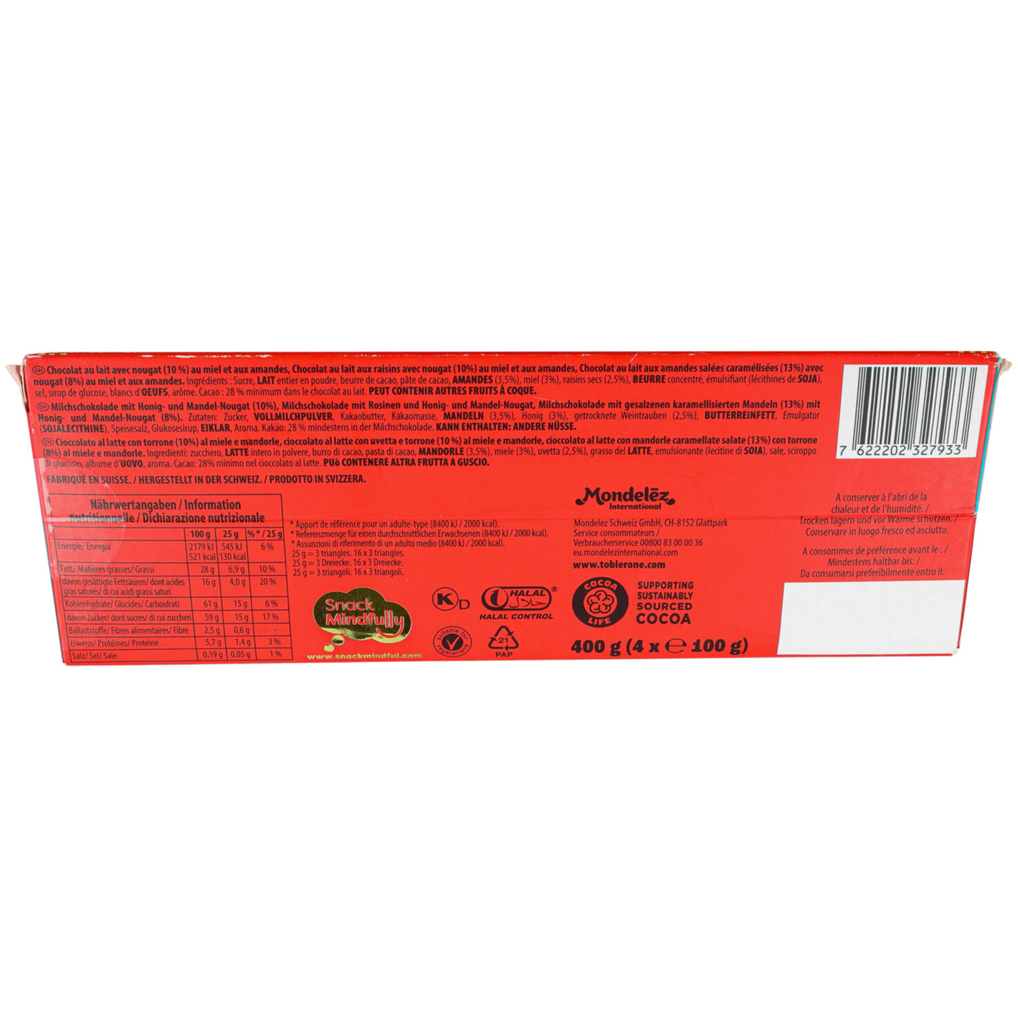 Toblerone Mix 4x100g