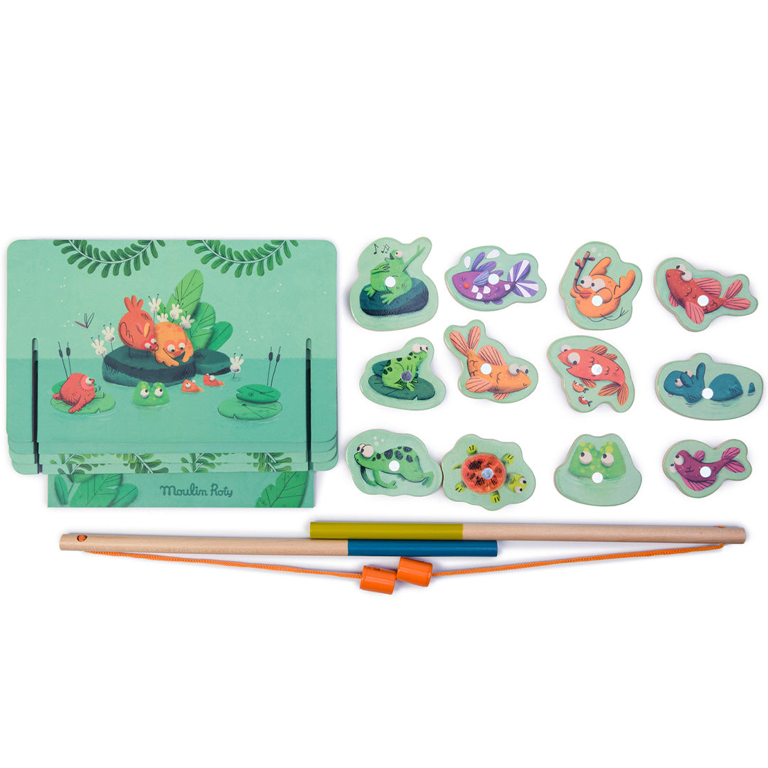 Moulin roty magnetisch spel visjes vangen - dans la jungle