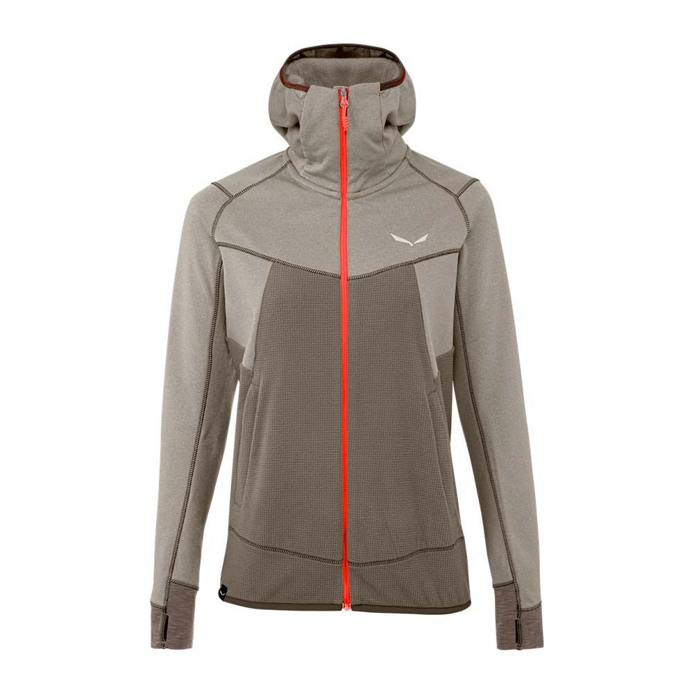 Salewa PUEZ HYBRID PL - Polaire Femme bungee cord melange/6080
