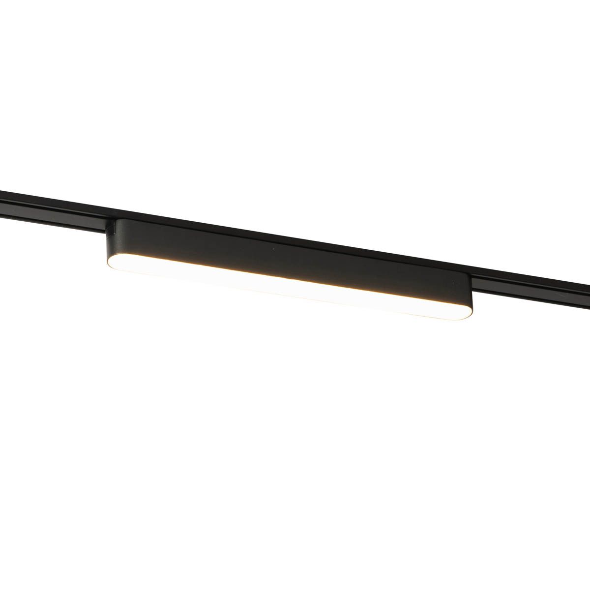 Moderne plafondlamp zwart voor railsysteem 1-fase 10W 3000K - Magnetic Marra