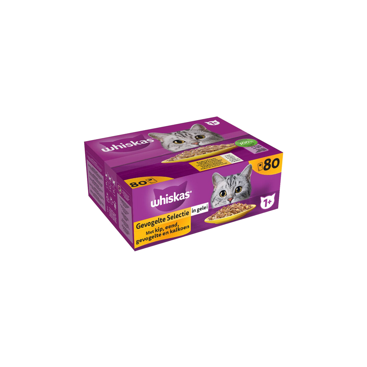 Whiskas 1+ Selectie - Multipacks