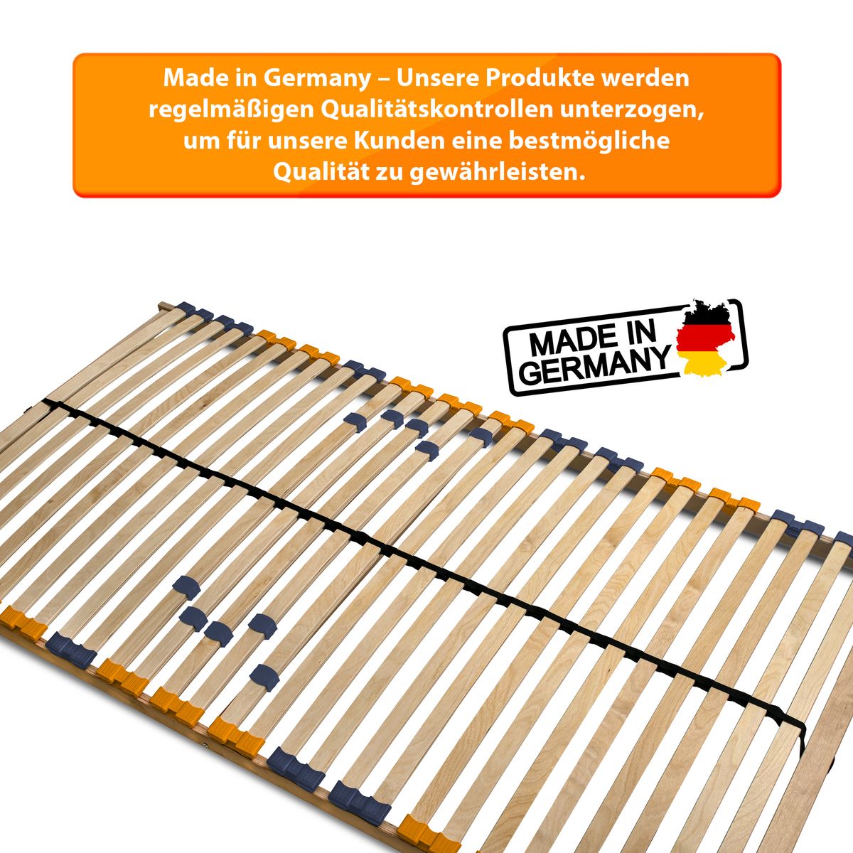 Coemo Lattenrost MULTIRA 28 Federleisten starr 70 x 200 cm